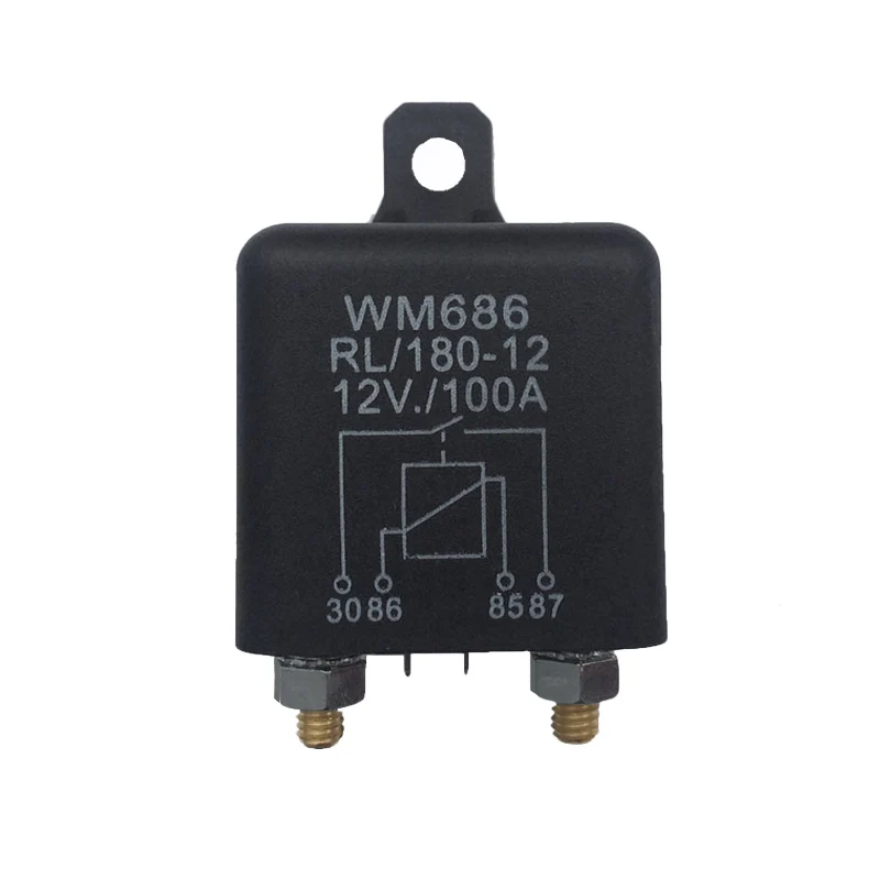 

New DC 12V 24V 100A Heavy Duty Split Charge ON/OFF Relay Car Truck Boat DXY88