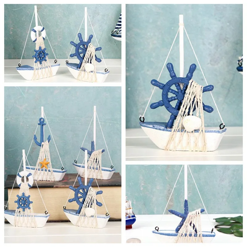 

Classics Wooden Sailing Ship Sail Home Decor Arts Crafts Boat Ship Model Craft Marine Nautical Household Ornaments Gift