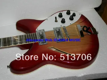 

New Arrival 12 Strings Cherry Burst Electric Guitar wholesale Free Shipping