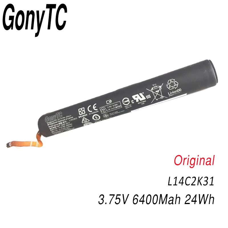 

L14C2K31 Original Tablet Battery for LENOVO YOGA Tablet 2-830LC 2-830F 2-830L 2-851F 2 830L 830F 851F 830LC L14D2K31 YT2-830F