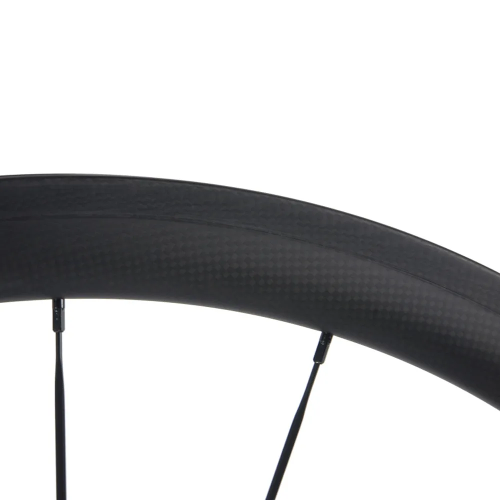 Top Factory Sale 38mm Clincher Carbon Wheelset U shape Bike Road Wheels Carbon Bicycle Wheelset 3