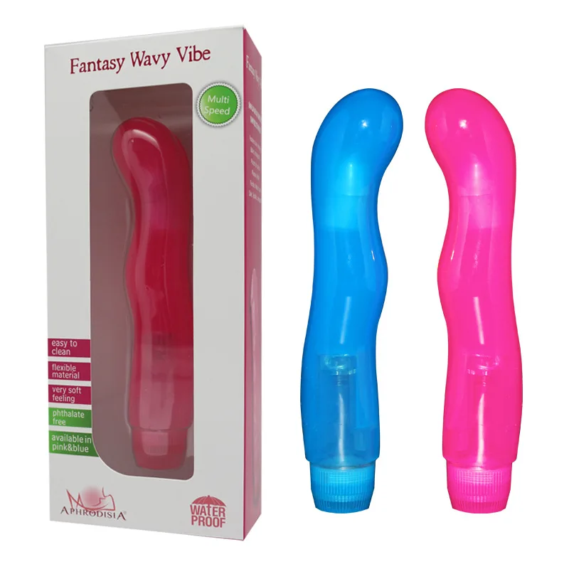  APHRODISIA Multi Speed Fantasy Wavy Vibe for Women Soft and Flexible Waterproof Vibrator Dildo Stimulate Magic Sex Toys 
