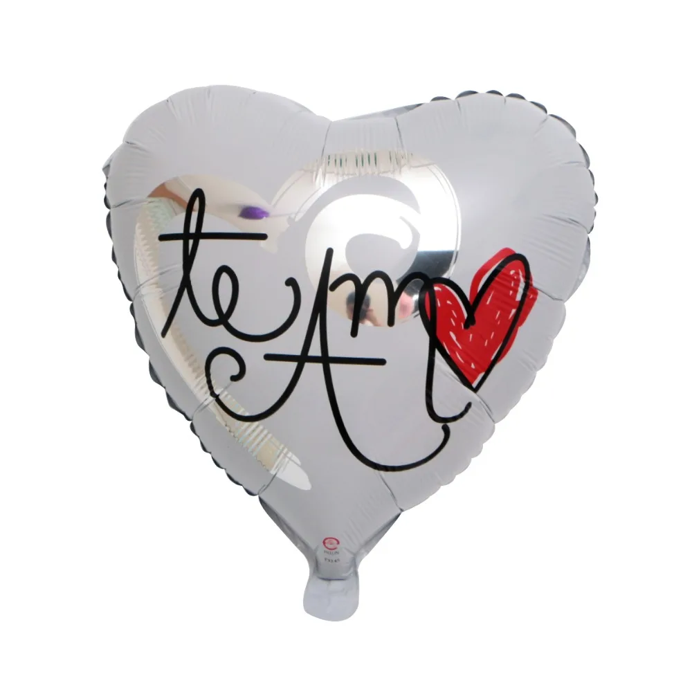 10 шт. 18 дюймов испанская Невеста и жених я люблю тебя фольгированные майларовые Шары Любовь сердце Свадьба День Святого Валентина гелиевые шары
