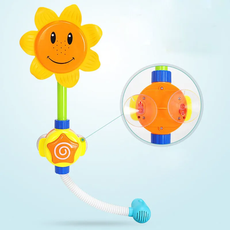 Sunflower Shower Summer Baby Shower Sun Flower Spray Shower Children Bath Bathroom Children's Toys Swimming Bathroom Toys Sunflower Shower Summer Baby Shower Sun Flower Spray Shower Children Bath Bathroom Children's Toys Swimming Bathroom Toys