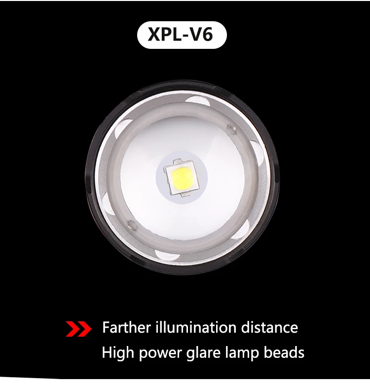 XHP70.3/V6 светодиодный 30 Вт зум светодиодный налобный фонарь 18650 лм Лучший яркий Мощный налобный фонарь для кемпинга с батареей