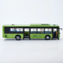 Collectible Alloy Model Gift 1:42 Original Yutong E12 Pure Electric Bus City Transit Bus Vehicle DieCast Toy Model Decoration 1 43 ikarus 280 soviet russia articulated city bus coach diecast model car bus