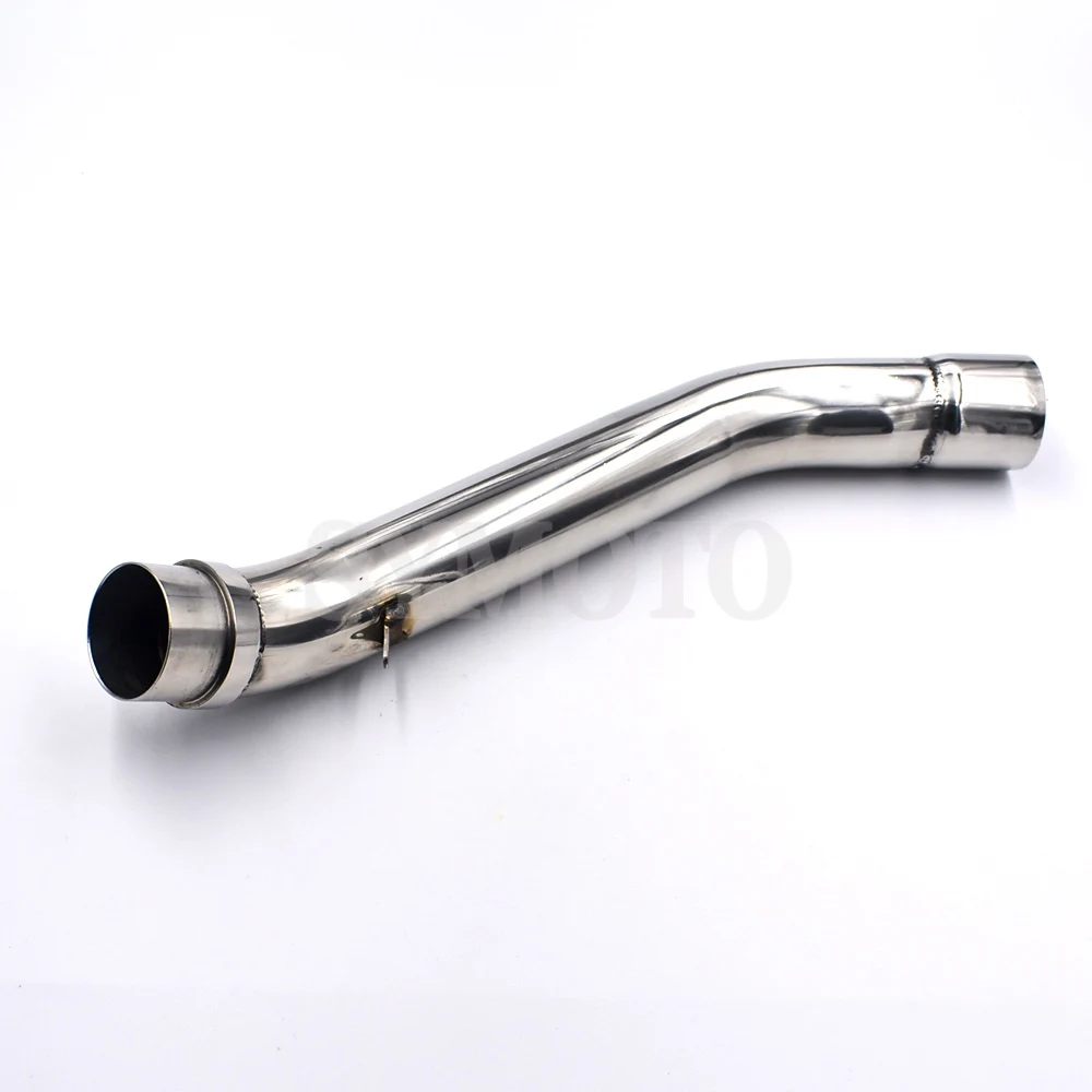 Motocicleta Akrapovic tubo de Escape de enlace de tubería y medio tubo adaptador de conector para Kawasaki Z750 moto Escape sistema de Escape