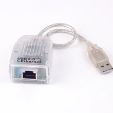 USB 2,0 10/100 Мбит/с Ethernet адаптер RJ45 Lan Сетевой набор микросхем для мощьip MCS7830
