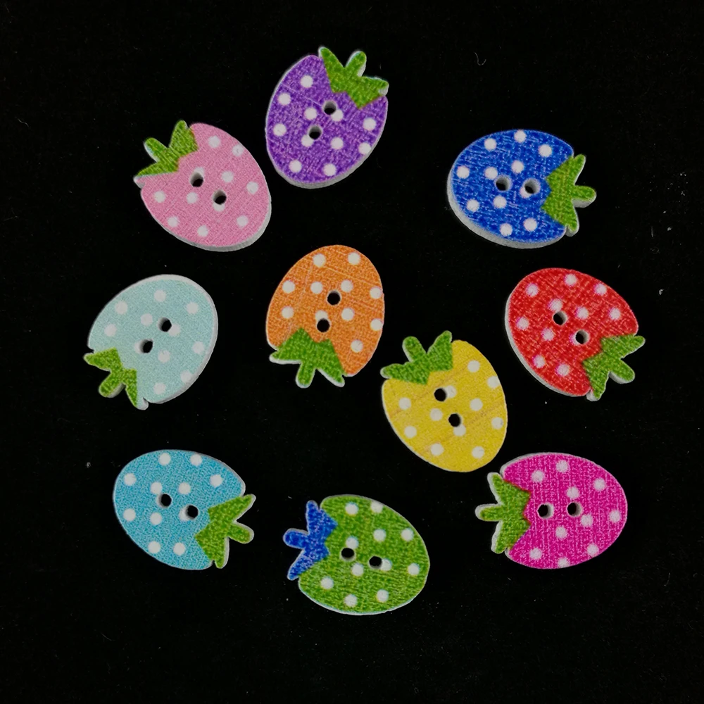Wood Sewing Button Scrapbooking Children Decorative Buttons Baby