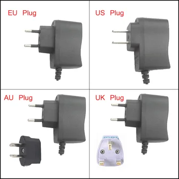 

US Plug AC Power Charger Adapter Directly To Battery Flashlight Supply Converters Wire Chargers for 18650 battery or headlamps