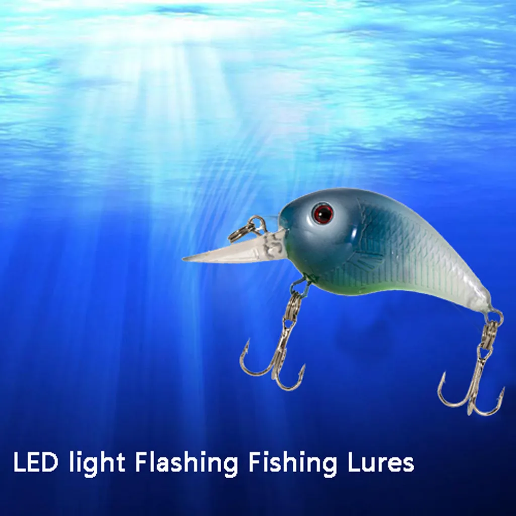 Рыболовные приманки, электрическая, как в жизни, Вибрирующая рыболовная приманка, Перезаряжаемый USB мигающий светодиодный светильник