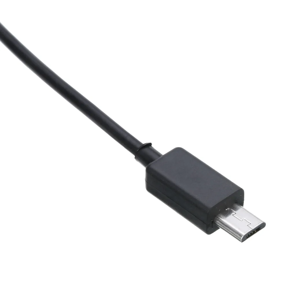 Новинка,, Micro USB 2,0 type A, удлиняющий кабель для зарядки, 1 м, высокоскоростной кабель для передачи данных, черный удлинитель, зарядное устройство