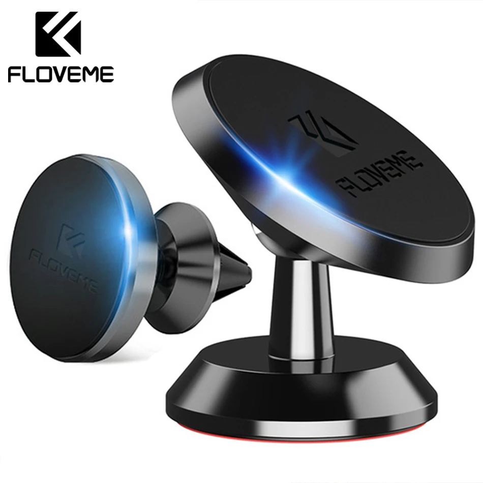 

FLOVEME Magnetic Car Phone Holder For Phone In Car Air Vent Dash Board Magnet Movil Phone Holder Stand For iPhone Samsung Holder