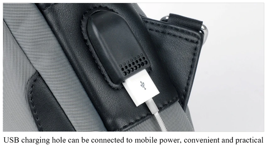 YABEISHINI Новое поступление сумки через плечо мужские нагрудные сумки унисекс USB зарядка противоугонные мессенджеры сумка для путешествий водонепроницаемая сумка на плечо