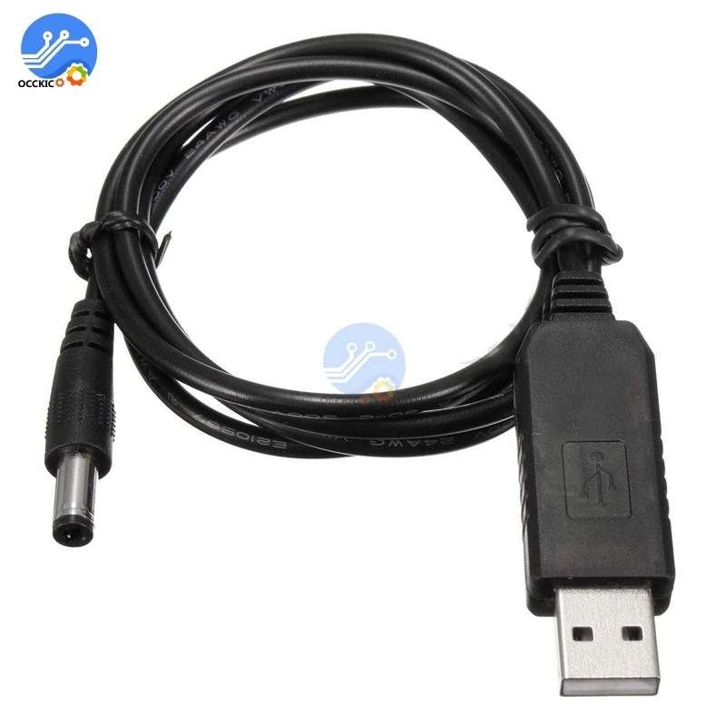 USB power boost line кабель DC 5 В к DC 9 В Удлинительный модуль адаптер и конвертер USB для геймпада кабель 5,5X2,1 мм штекер конвертер