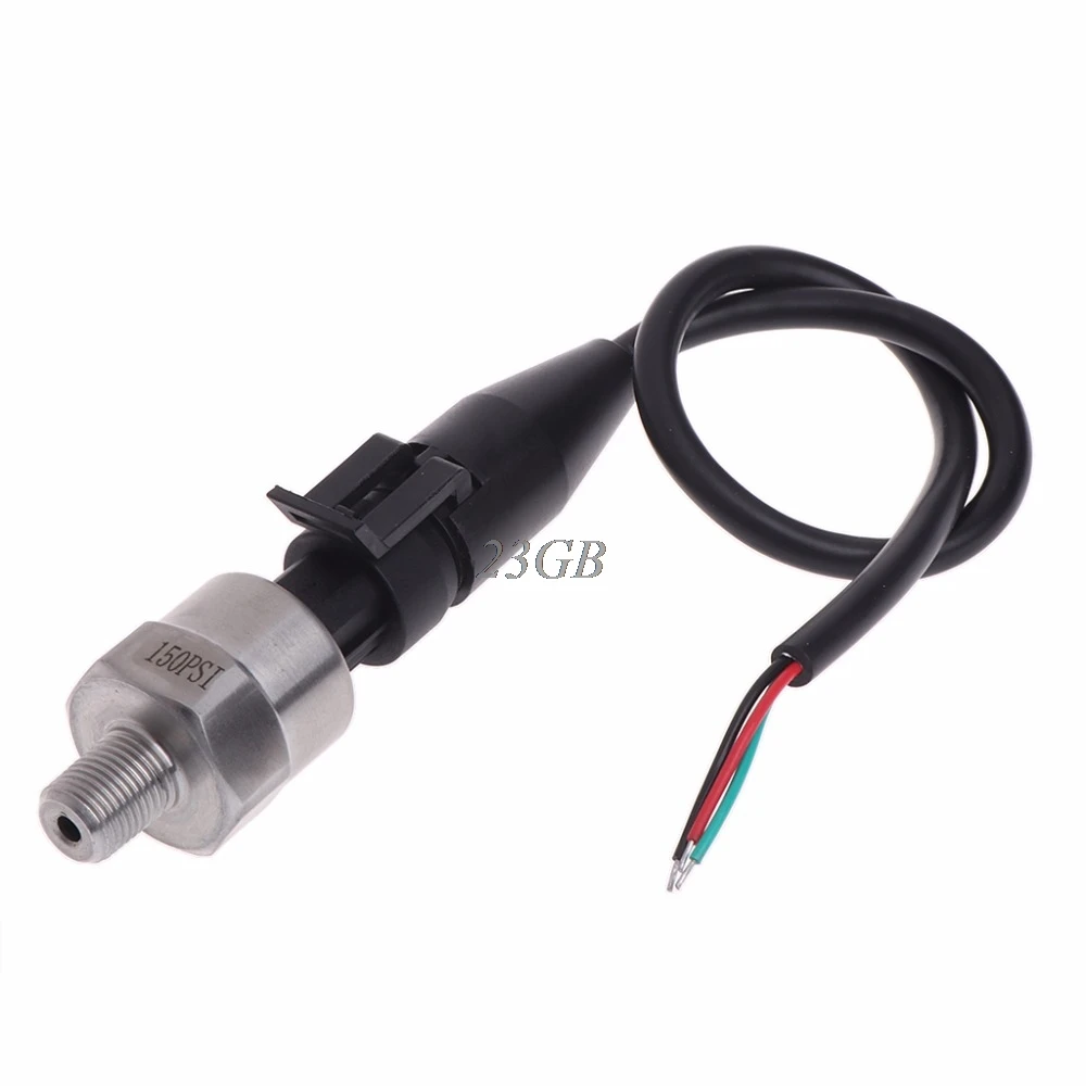 DC5V 150 psi 1/8NPT датчик давления Передатчик из нержавеющей стали масла воздуха воды M22