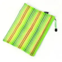 Зеленый один отсек на молнии для документов файлы мешок для студентов