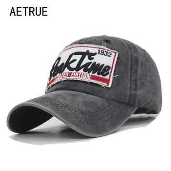 

AETRUE Brand Fashion Vintage Men Baseball Cap Snapback Caps Women Hats For Men Casquette Bone Dad Hip hop Gorras Male Hat Cap