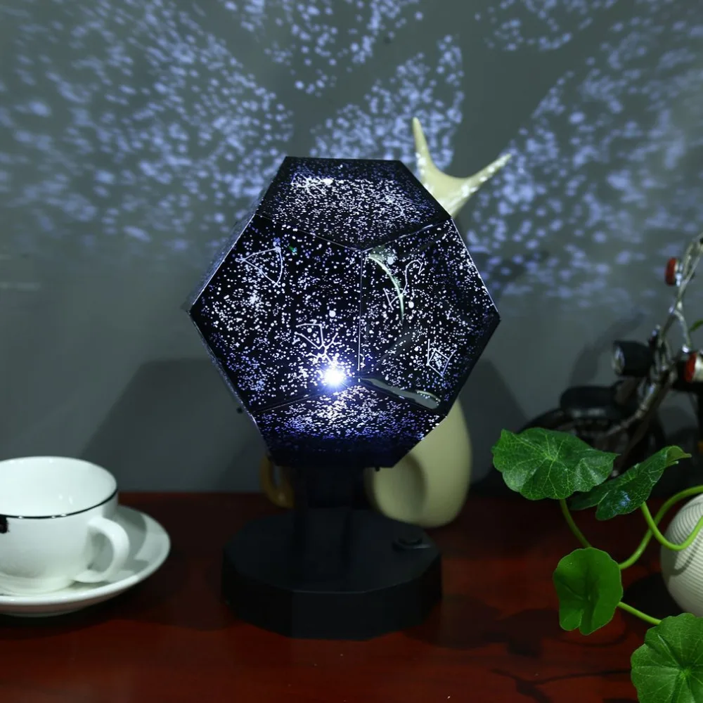 

Romantic Night Light Projector Star Sky Projection Cosmos Night Lamp For Children Bedroom Decoration Lighting Gadgets
