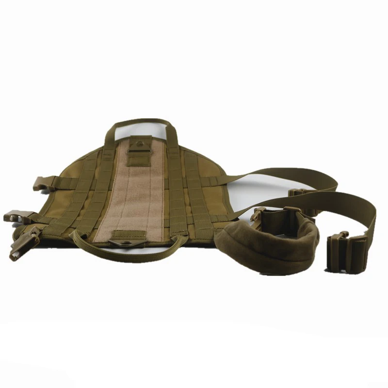 Military Tactical Pet Dog Harness Working Dog Vest Nylon Training Running Collars For Medium Large Dogs German Shepherd Pitbull4