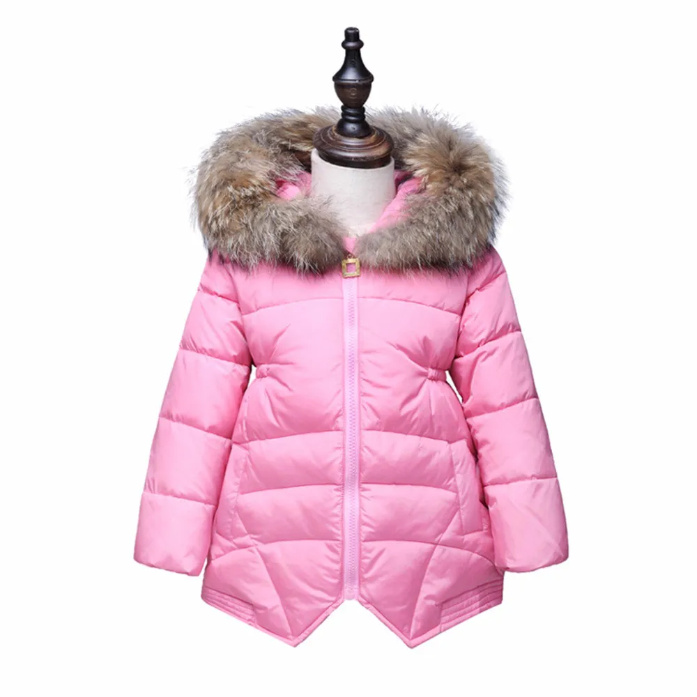 

new girls jackets Children's winter coats for girls coat high quality feather cotton girl coat outerwear children clothing