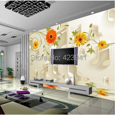 

2831 Can be customized 3D visual space home decoration mural art wallpaper Restoring ancient personality wall sticker home decor