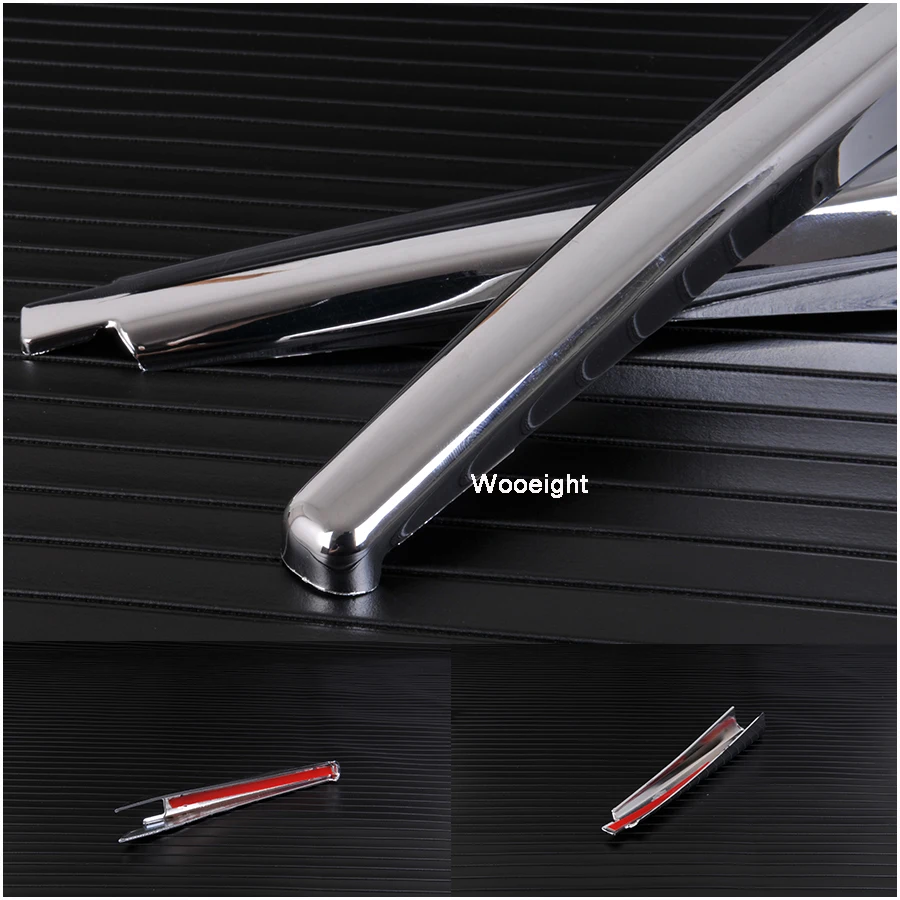 3 PcsSet For Toyota Highlander 2015 2016 2017 2018 ABS Tail Rear Window Wiper Arm Blade Cover Wiper Trim Car Styling Decoration Sticker (4)
