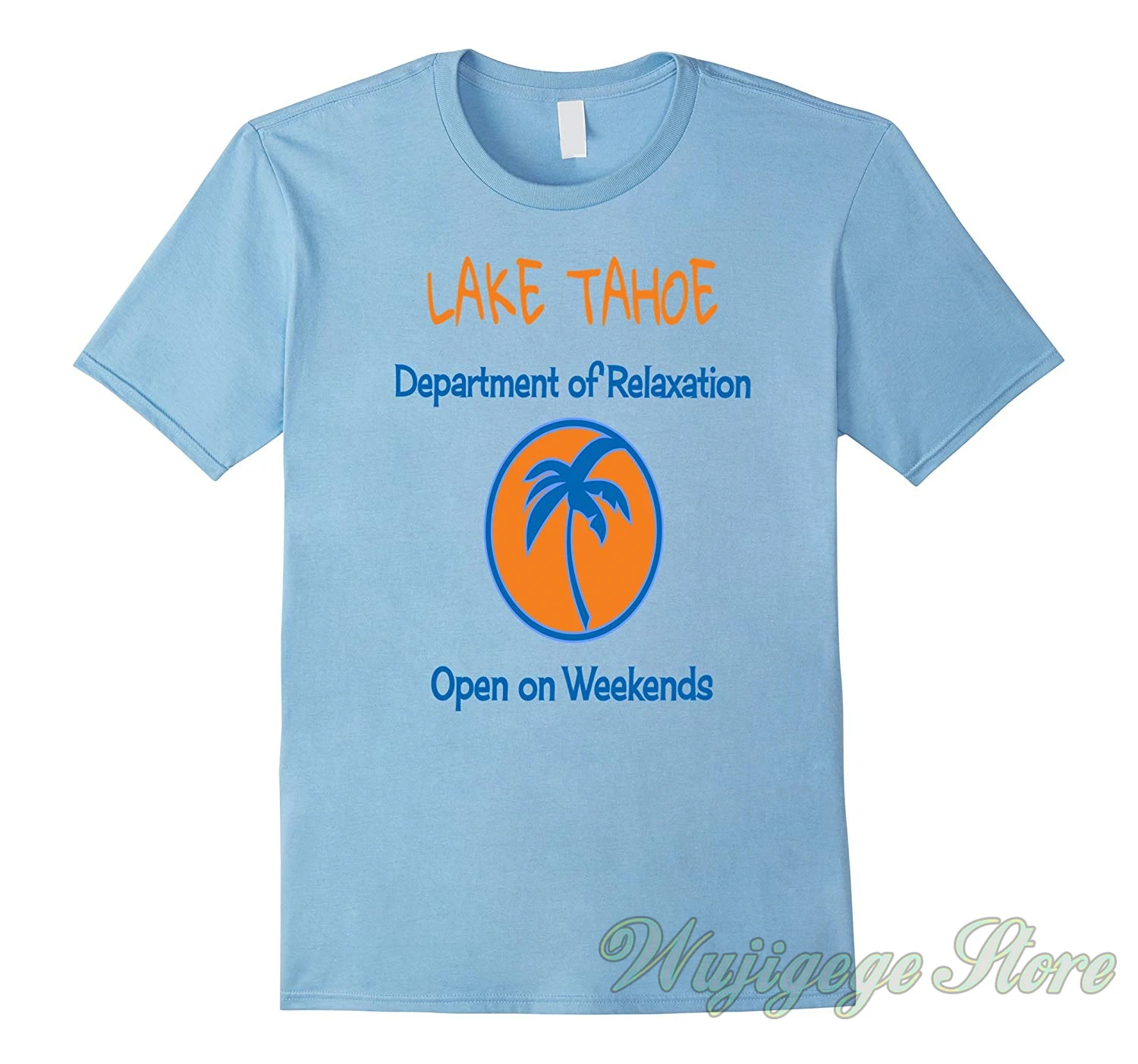 

Summer funny print Beach Shirt Summer Tshirt Men Women Kids Lake Tahoe t shirt men women tops tee 100% cotton tshirts