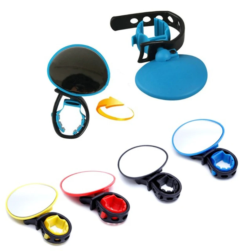 

Bicycle Mirror Rotatable Adjustable 360 Degree Handlebar Rear View Mirror Belt Buckle Cycling Equipment