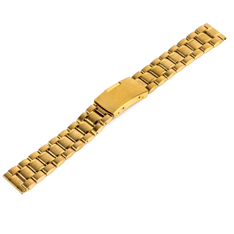 Luxury Brand Watch Accessories Watch Band 18mm 20mm 22mm 24mm Stainless Steel Strap Steel Buckle Wrist WatchBand
