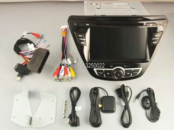 Cheap Android 9.0 Car Dvd Navi Player FOR HYUNDAI ELANTRA 2014 audio multimedia auto stereo support DVR WIFI DAB OBD all in one 5