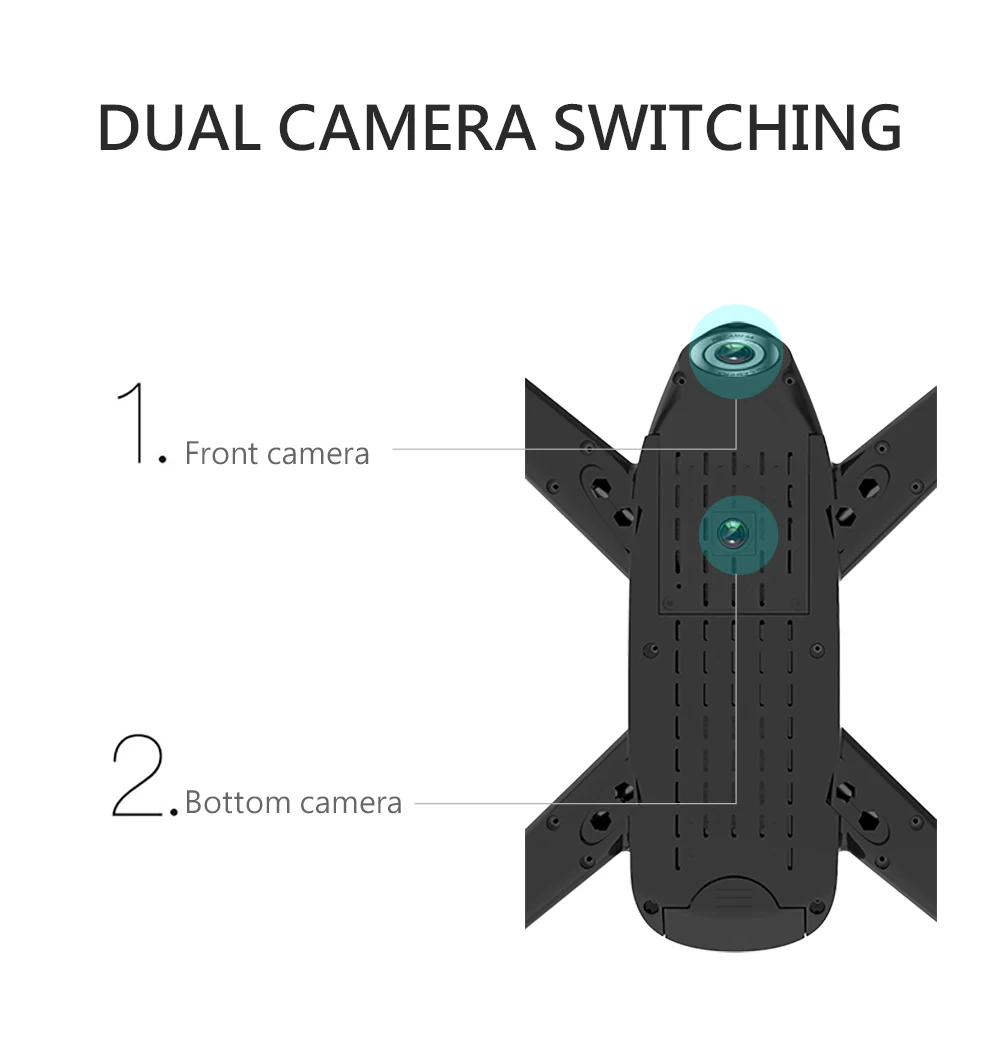 SG106 WiFi FPV Радиоуправляемый Дрон с 720P или 1080P или 4K HD двойной камерой оптический поток воздушный видео Радиоуправляемый квадрокоптер для игрушек Детский Радиоуправляемый Дрон