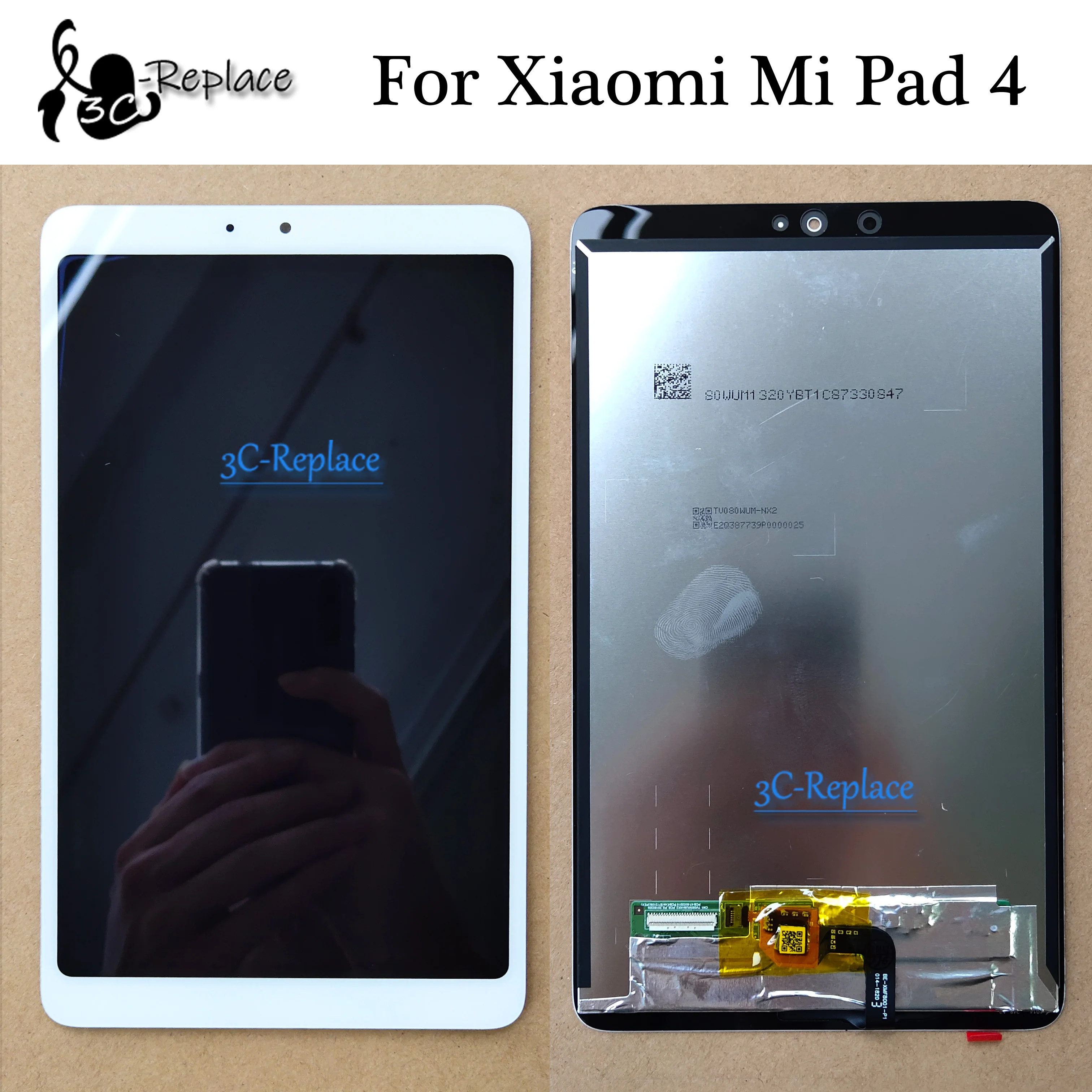 

Black/White/Gold For Xiaomi Mi Pad 4 Mipad 4 LCD screen Display+Touch panel Digitizer Replacement For xiaomi mi pad 4 LCD