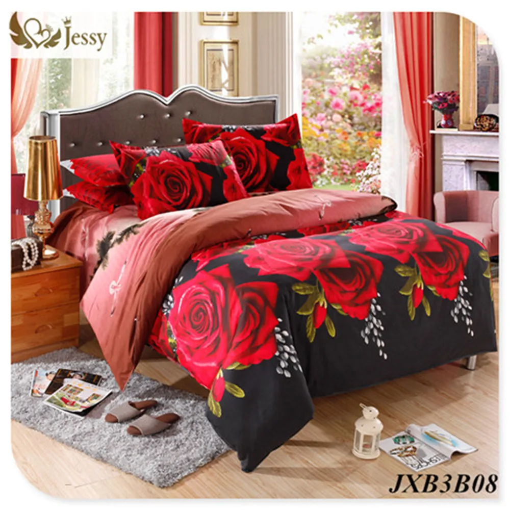 Luxury Design Latest 3D Printed Duvet Cover PillowCase Bedding Set