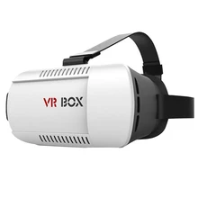 VR BOX 1.0 Version 3D Headset Cardboard Virtual Reality Lunette 3D Glasses Goggles 3 D Vr Box for iPhone Samsung Android