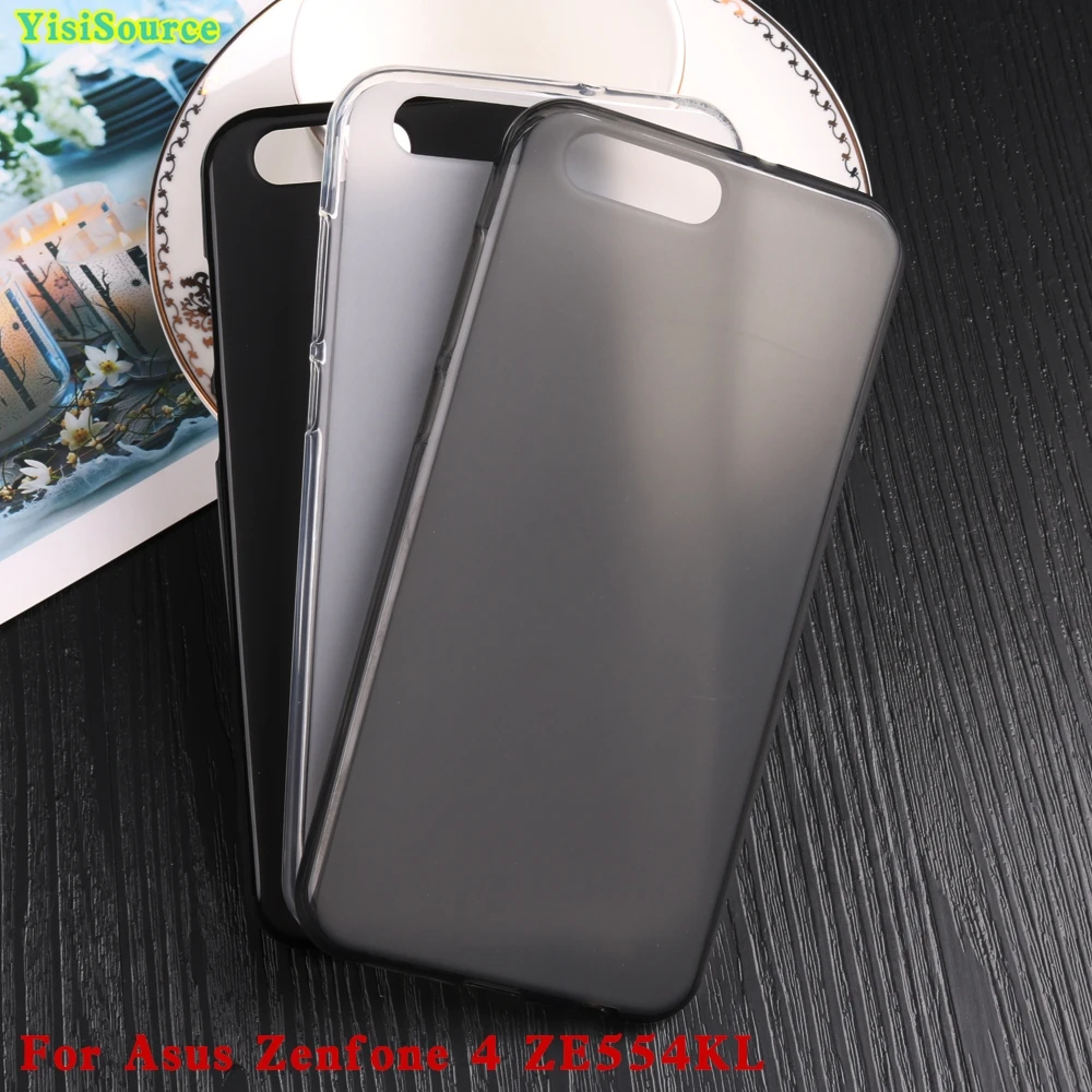 

Yisisource New Pudding Case for Asus Zenfone 4 ZE554KL Ultra Thin Silicone Matte Cover for Zenfone 4 ZE554KL TPU Coque Fundas
