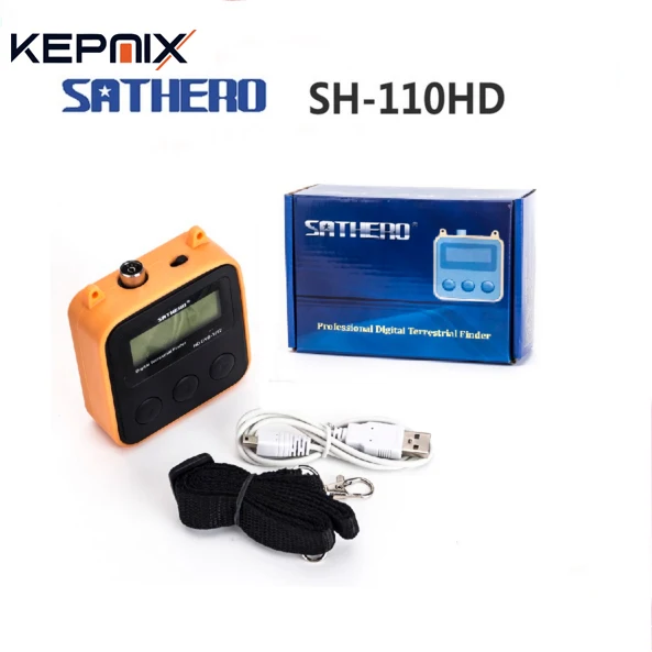 

dvb-t2 finder Sathero SH-110HD DVB T2 LCD Screen Pocket Digital Terrestrial Finder Support QPSK DVB-T2 Digtal Signal Meter