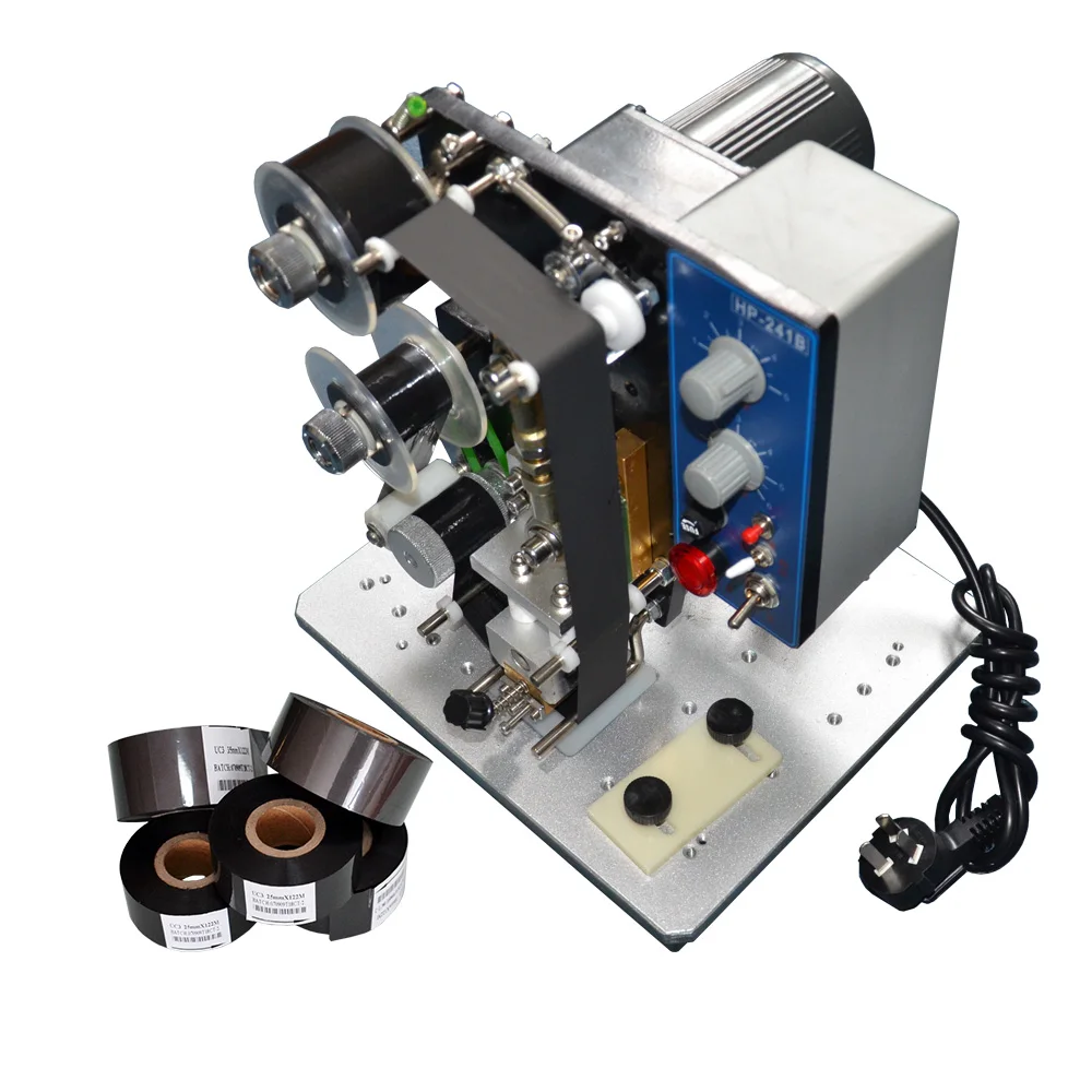 

241B type plastic bag coding machine for plastic pouch