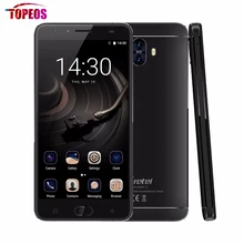 5.5 pouce Gretel GT6000 6000 mAh Smartphone Android 7.0 MT6737 Quad Core 2G RAM 16G ROM Charge Rapide 13MP D’empreintes Digitales mobile téléphone