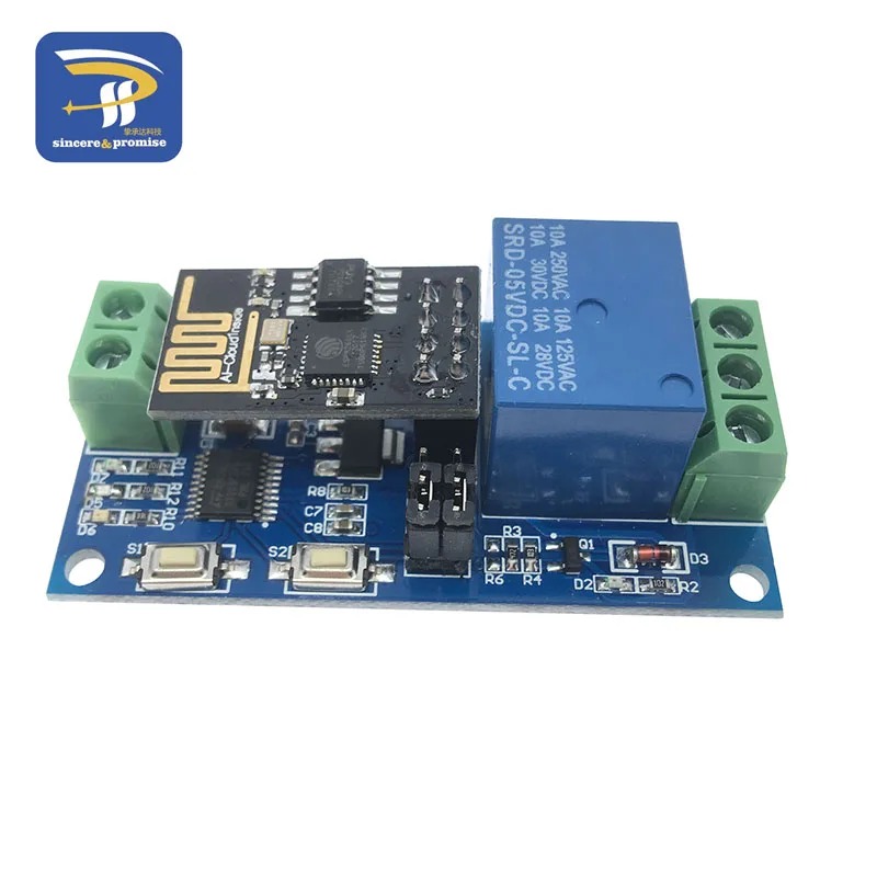 5V ESP8266 ESP-01 1 WIFI реле канала модуль ESP-01S 2 способ релейный модуль для IOT умный дом переключатель с дистанционным управлением с помощью приложения на телефоне