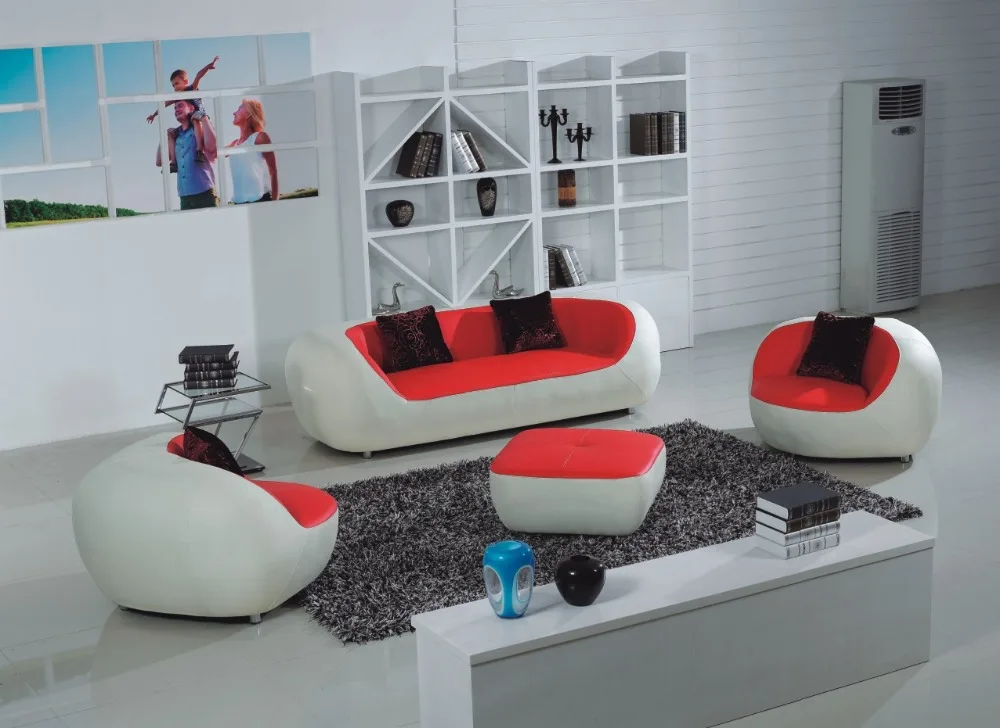 2017 conjuntos de sofá moderno sofá 3 + 2 + 1, mobília da sala de estar, conjunto de sofá