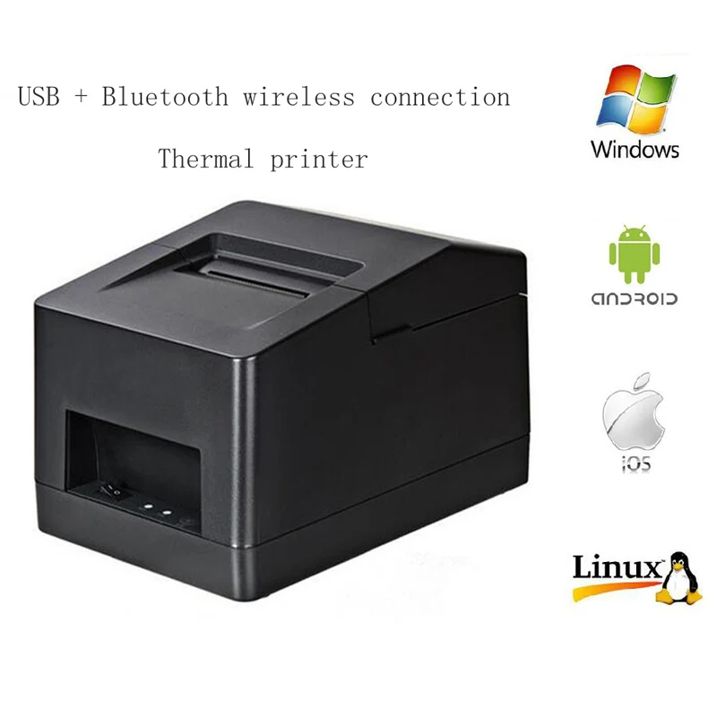 HPRT термальный принтер 58 мм USB Bluetooth беспроводное подключение чековый логотип мини