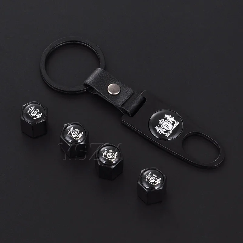 

4pcs/lot Car Tire Valve Caps Wheel Tyre Air Stems Dust Airtight Cover Cap For JP Junction Produce Emblem For BMW Audi Mitsubishi