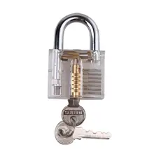 Ensemble de crochets de serrure professionnels | Cadenas Transparent, pratique, serrure pour porte avec clé