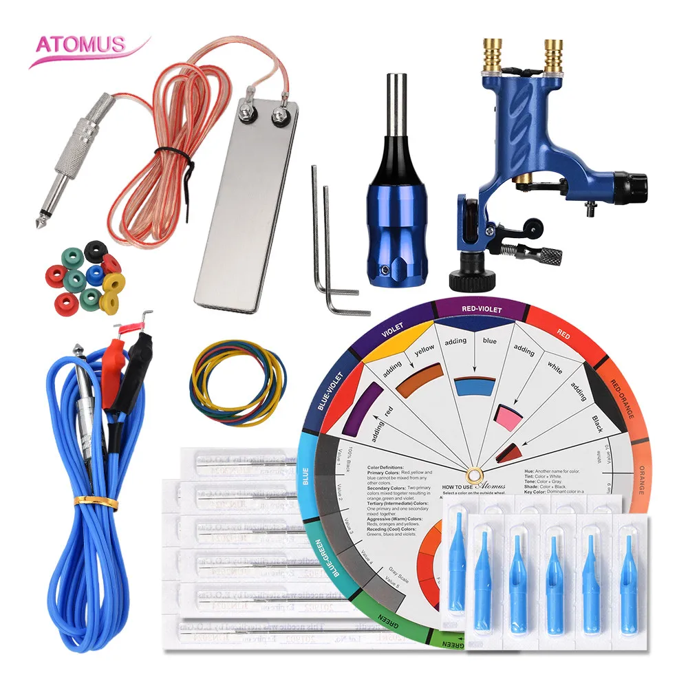 

Rotary Tattoo Machine Kits Professional Tatu Equipo Para Tatuar Maquina Rotativa Tatoo Maquina Tattoo Kit Professional Machines