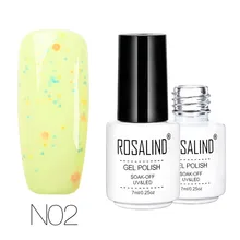 ROSALIND 7 мл Гель-лак для ногтей серии cheir все для маникюра полуперманентный лак верхнее покрытие дизайн ногтей УФ светодиодный Гель-лак косметика