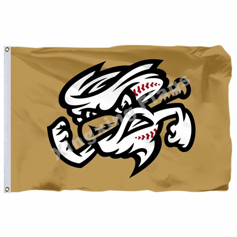 Omaha Storm Chasers Flag 3ft X 5ft Polyester Minor League Baseball