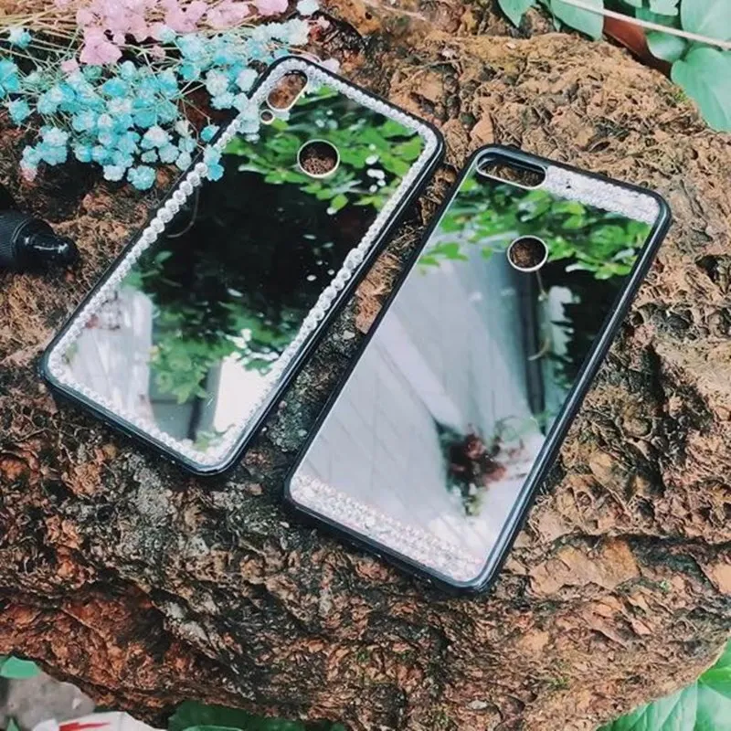 3D зеркальный чехол для Samsung Galaxy A50 A70 A10 M10 A30 S10 (5G) PLUS S10E задняя крышка iphone 8 7 plus x xs 11 Pro