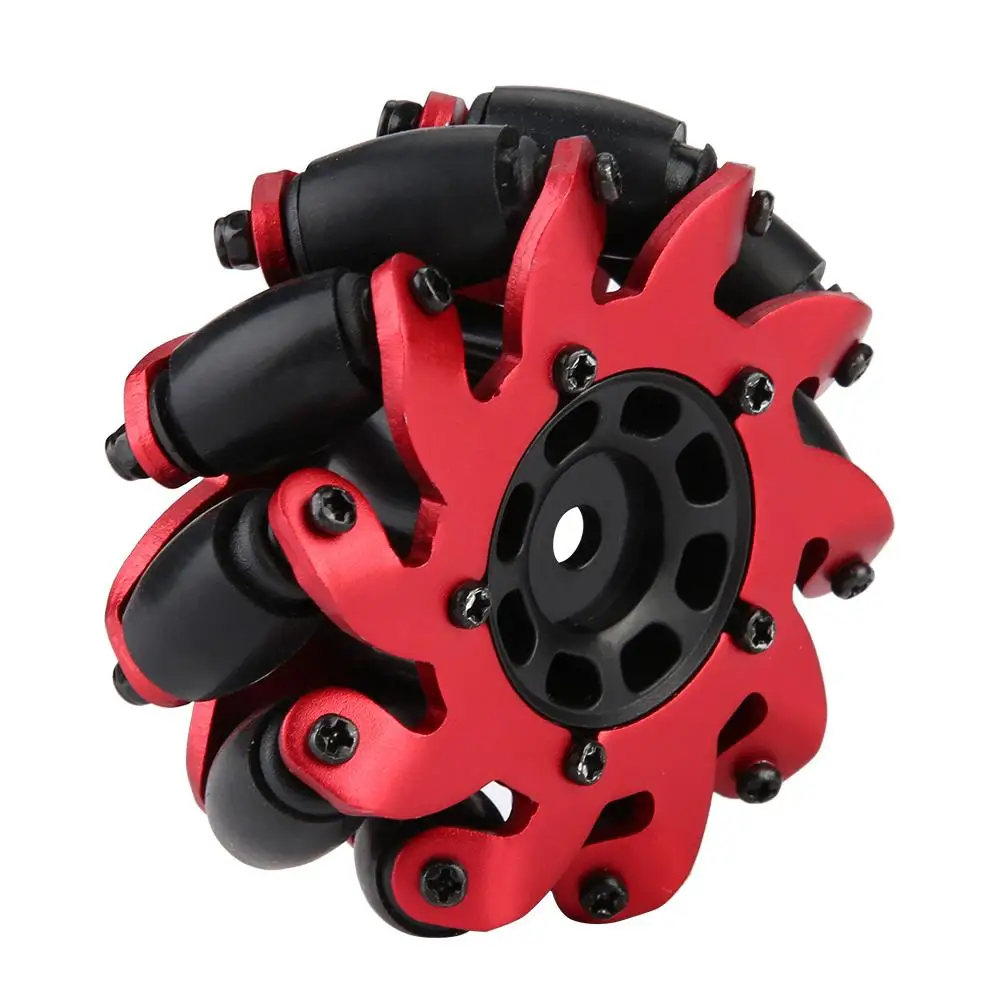 

60MM 4pcs/set Toy Car Model Drive Wheel RC Robot Accessory Omnidirectional Wheels for Mecanum RC Car Parts RC Tires Accessories