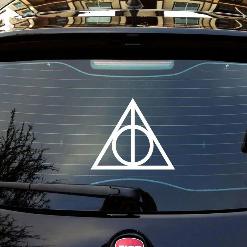 Harry Potter Deathly Hallows Vinyl Car Window Decals Stickers Pick Your